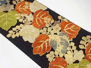 アンティーク　桐模様織出し袋帯（着用可）